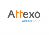 Attexo logo white bg